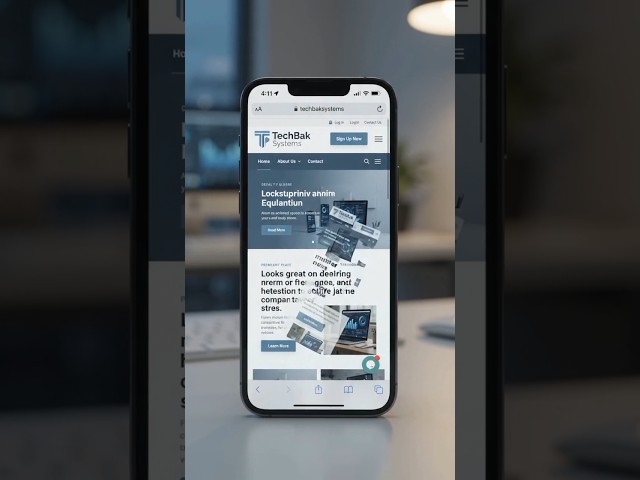 Your website Looks broken on Mobile 📱? #fullstackdeveloper #aisaas #softwareengineering #techbak