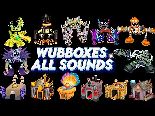 100%  WUBBOX MADNESS 👾 All Eggs, Boxes & Final Transformations (MSM)  "MY SINGING MONSTERS"