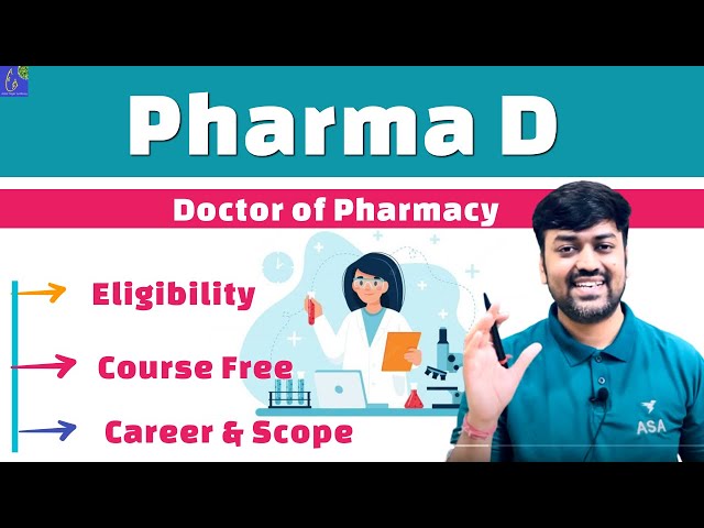 Pharm D - Doctor of Pharmacy || Pharma D Course Eligibility, Syllabus, Admission Fee, Career & Scope