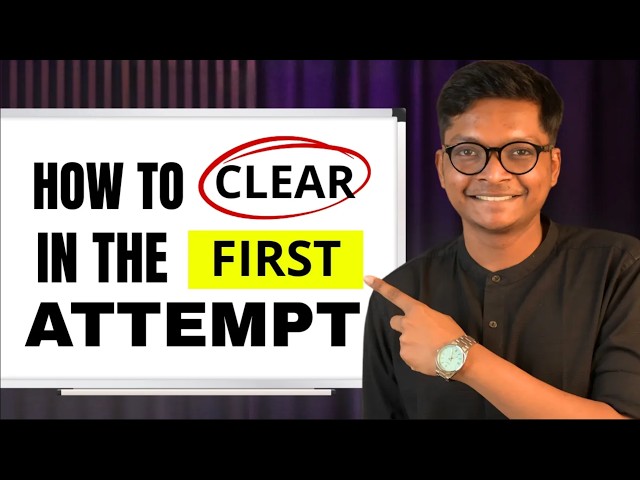 How to clear CA Inter in the First Attempt