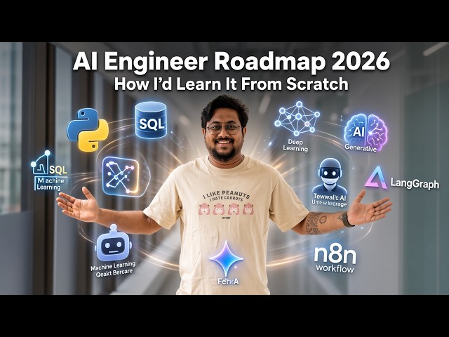 Don't Learn AI Until You Watch This Roadmap (2026 Edition)
