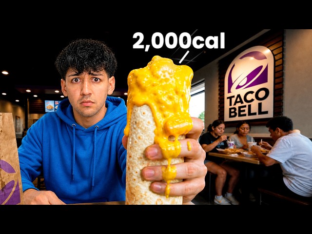 I Survived 50 Hours on the Highest Calorie Fast Food