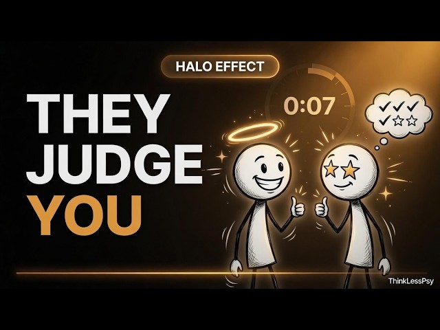 Halo Effect: How People Secretly Judge You in 7 Seconds | Psychology Facts