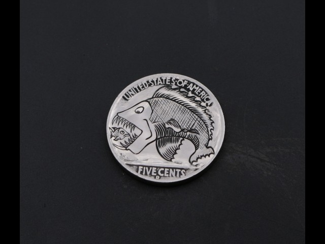 Live Coin Engraving with Old Time Radio