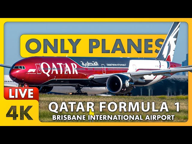 🔴 NEW QATAR F1 First Visit @ Brisbane Airport w/ James, Matty + ATC ✈️