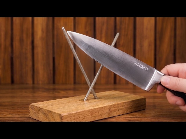Sharpen Your Knife Like a Razor in 1 Minute! Very Few People Know This Trick 😱