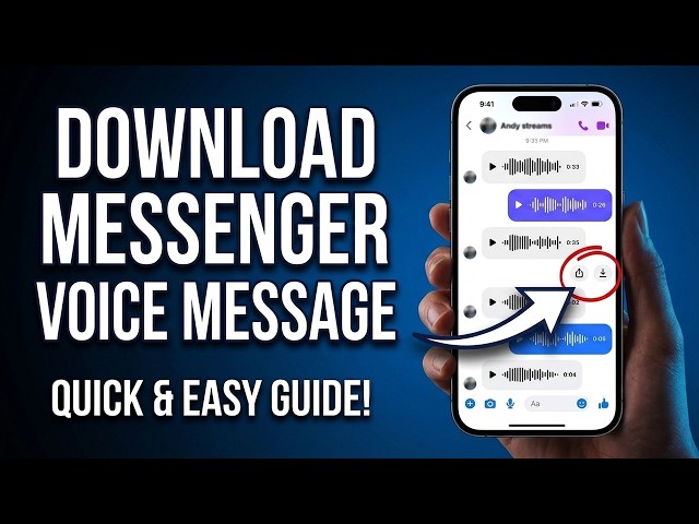 How to Download Messenger Voice Message (Step-by-Step Guide)