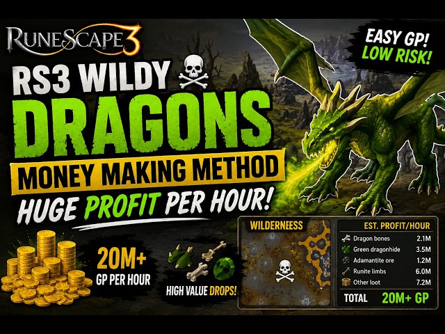 RS3 Best GP/HR Money Makers