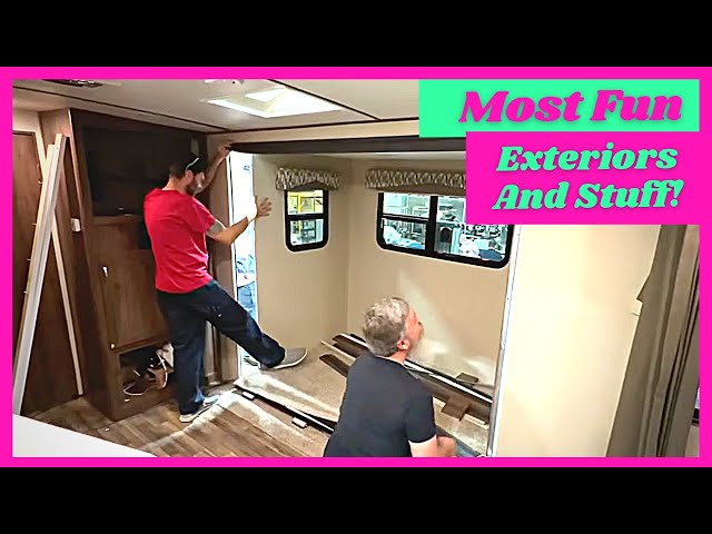 RV Exteriors | Most Fun Week So Far | NRVTA Mobile RV Tech Training | RV Life