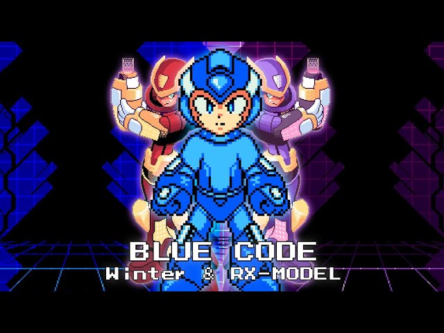 BLUE CODE - Winter ft. RX-Model ♡ {Visualizer} ♤ #music #megaman