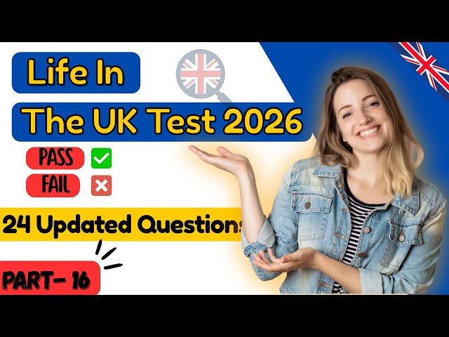 PASS Life In The UK Test 2026 |✅ Official Exam Questions (First Time!) | UK Citizenship 2026