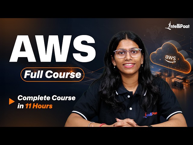 Learn Complete AWS Full Course Free | Amazon Web Service Course 2026 | Intellipaat