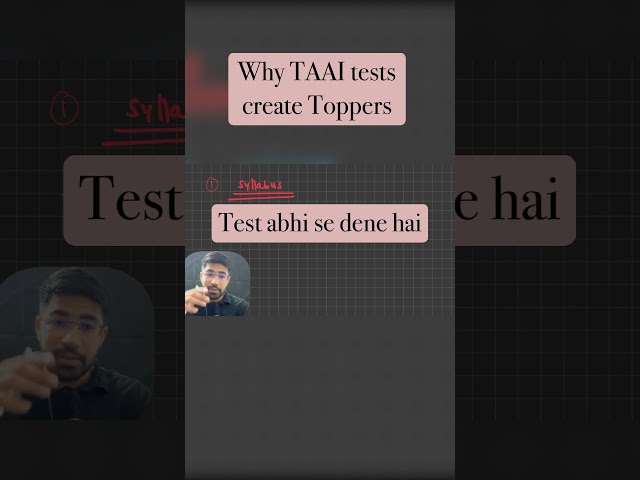 Why TAAI tests are considered the GOAT 🐐