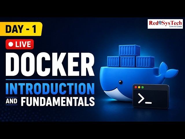 Docker Basics: What Is a Container and Why Do We Need Docker? | Hands on| Red9SysTech