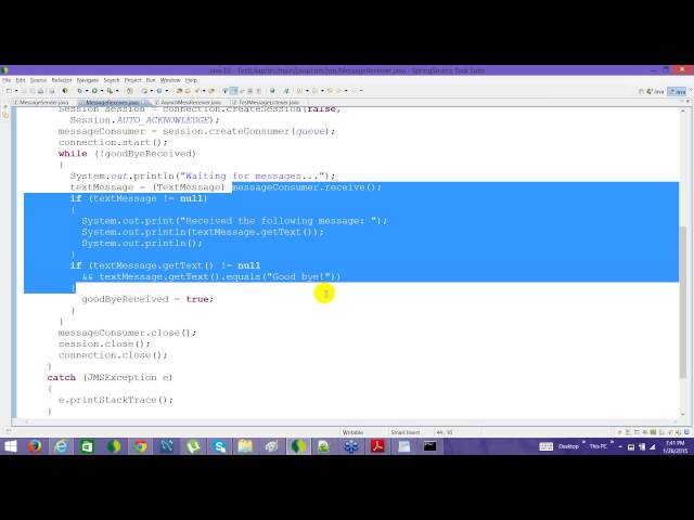 JMS Practical Example