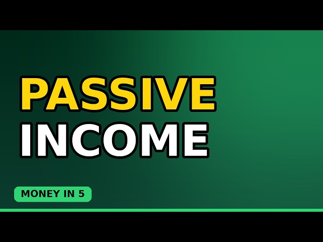 passive income: Beginner to Pro in 10 Minutes