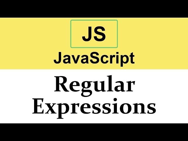 #29 Regular Expressions in JavaScript | Character Sets and Ranges  2019