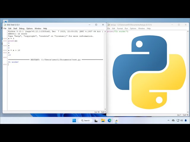 Install Python3 on Windows