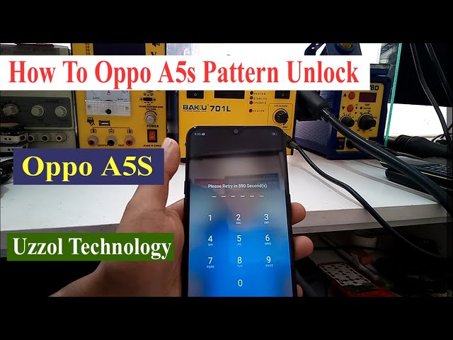 How To Oppo A5s Pattern, Fingerprint, Pin, Password Lock, Factory Reset (Uzzol Technology)
