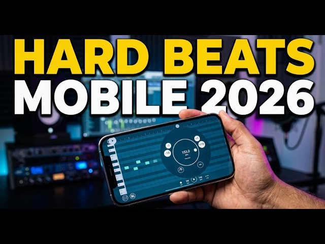 Making A HARD Trap Beat On My Phone | Fl Studio Mobile Tutorial