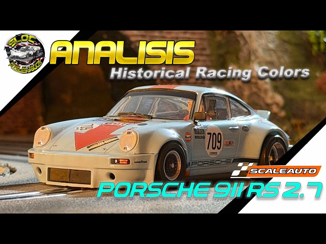 Porsche 911 RS 2.7 Historical Racing Colors Review, Scaleauto