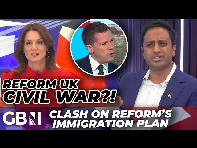 Reform UK's Zia Yusuf defends party from 'CIVIL WAR' rumours after Robert Jenrick twitter fallout