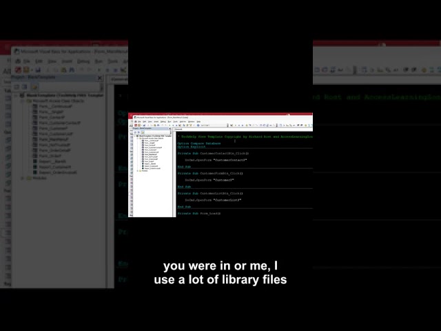 Why Access's Built-In Code Buttons Fall Short
