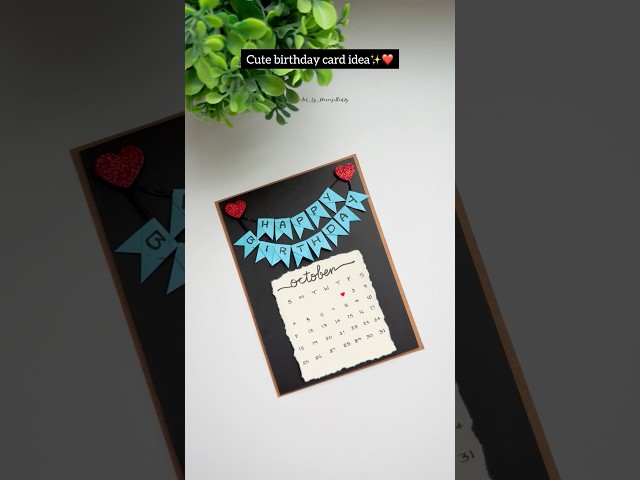 Cute birthday card idea for your loved ones | easy gift card ideas #diy #craft #handmade #giftideas