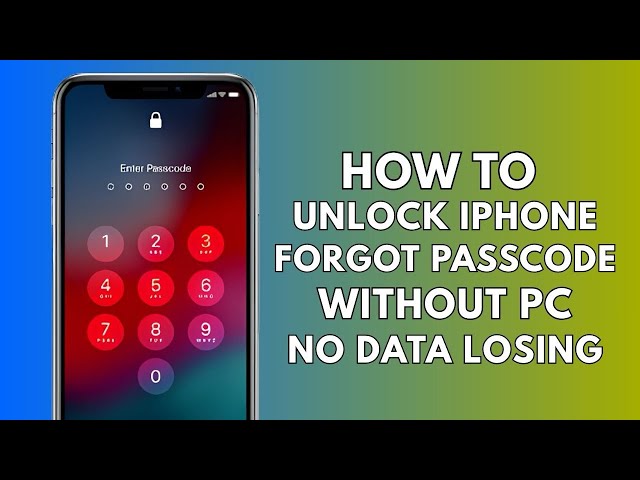 How To Unlock iPhone ! Forgot Your iPhone Passcode How To Unlock ! Unlock Any iPhone