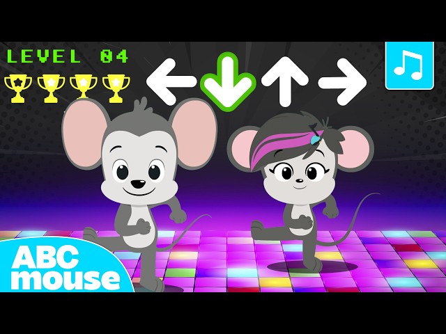 Learning When to Sit, Walk & Run 🎮🎶 | ABCmouse Body Movement Song for Kids 🕺
