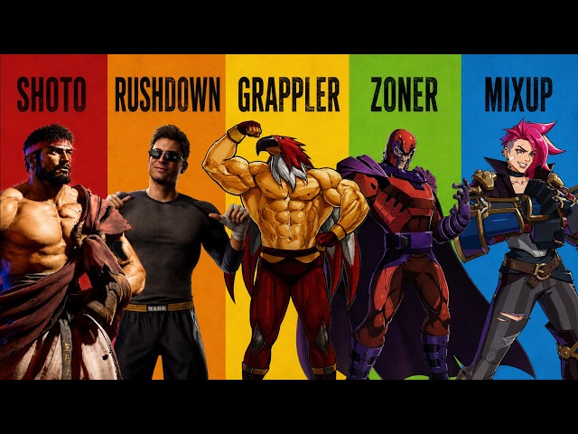Every Fighting Game Archetype Explained