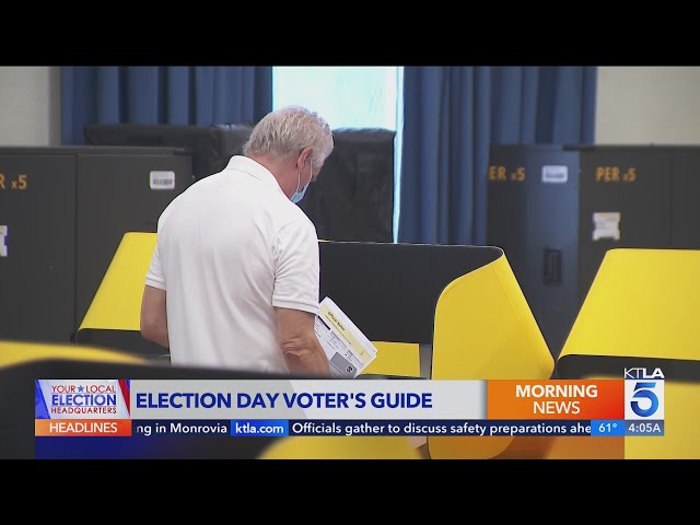 Election Day: L.A. mayor, CA governor races remain too close to call