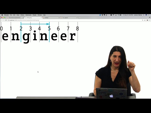 Jupyter demo 2—Playing with Strings