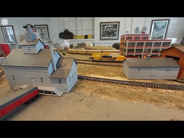 360° View from Inside N Scale Model Railroad