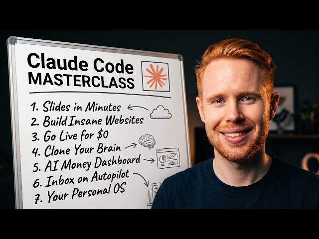 Claude Code Masterclass: Build & Sell With AI (Automate Anything)
