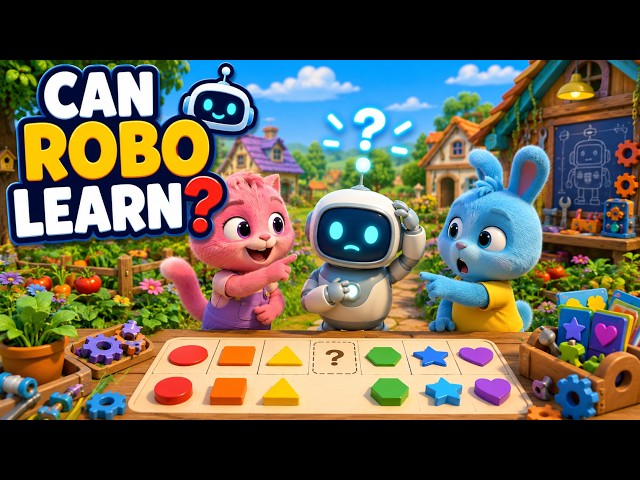 🤖 Pip & Pop Build Their First AI Robot! | AI for Kids | Fun Educational Cartoon