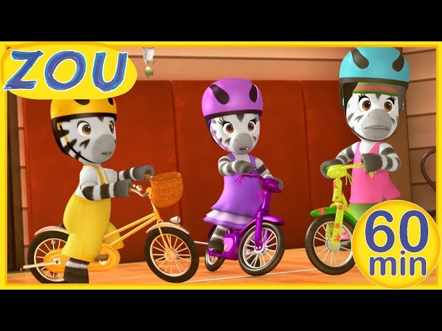 Zou en español 🏁 COMPETICIONES 🚴‍♀️ 60 min RECOPILACIÓN | Dibujos animados