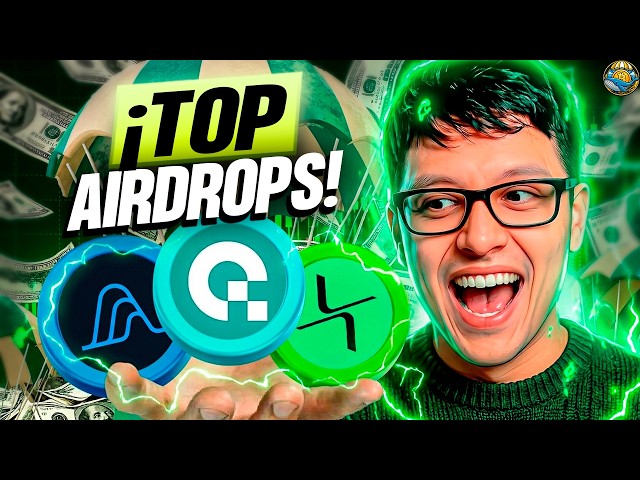 ✅GANA HASTA $20,000 EN AIRDROPS DE CRIPTOMONEDAS l ESTRATEGIA SEGURA DE TRADING