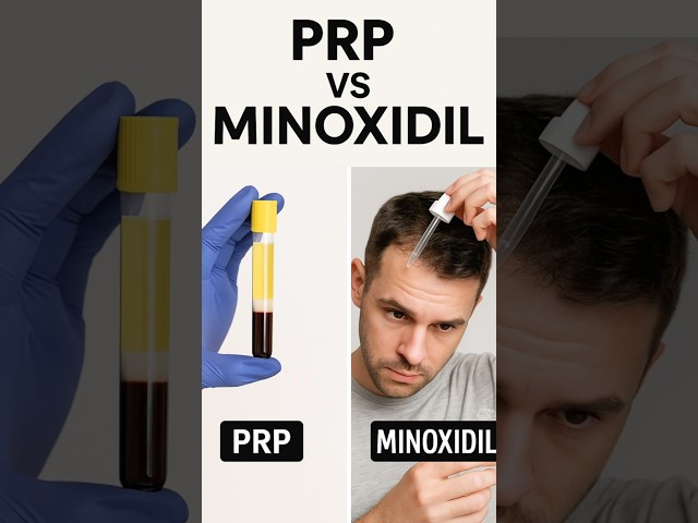 PRP vs Minoxidil for Hair Loss – What Works Better? | Dr Adam Cho #HairLoss #PRP #minoxidil