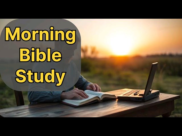 Morning Old Testament Experience and chat; Exodus 3:1-15