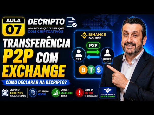 #07 - Decripto | Transferebcia P2P para Carteira Externa: Como informar?