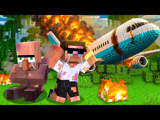We Got Stuck in a Scary Jungle in Minecraft..