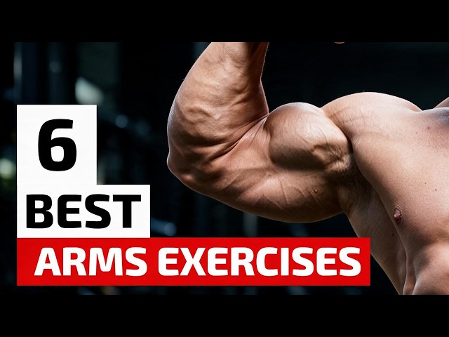 The Only 6 Exercises You Need for Bigger Biceps & Massive Triceps