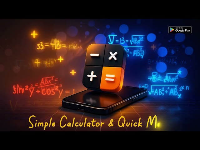 Simple Calulator & Quick Math
