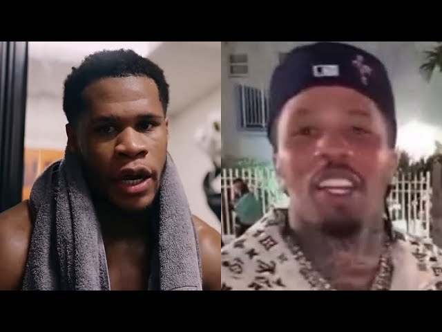 Devin Haney bro CHECKS Gervonta TANK Davis for DISSING his MOTHER after Passing away