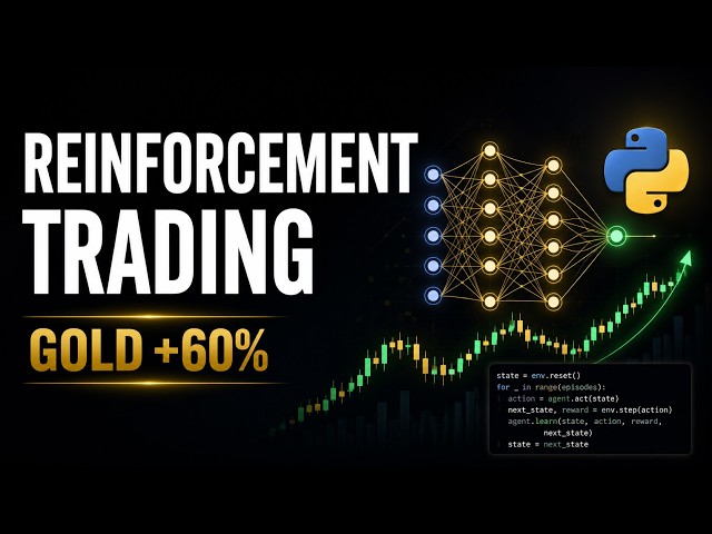 I Built a Gold RL Trading Bot With 60% OOS Returns [Free Code]