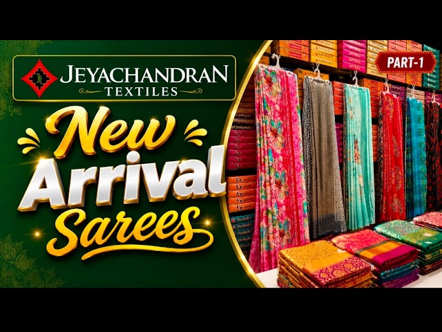 T Nagar Jeyachandran Textiles New Arrival Sarees|Silk Cotton|Semi Silk|Soft Silk|Soft Poonam|Tissue
