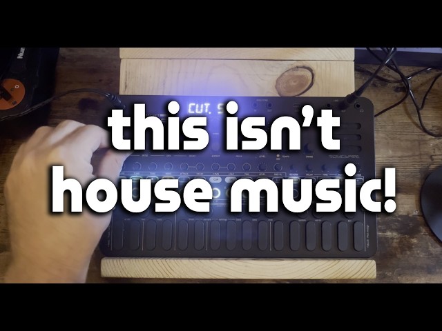 Making a non-house jam on the Deconstruct Minimal