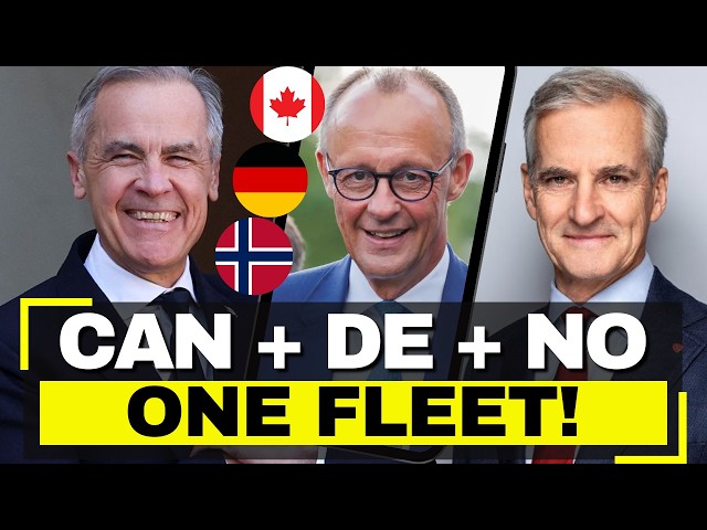 HISTORIC: Germany and Norway Give Up Own Sub Slots for Canada - Shared Arctic Fleet