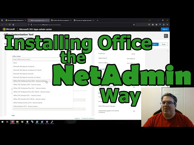 Installing Microsoft Office with the customization and deployment tools - the NetAdmin way!